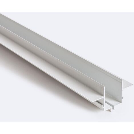 Einbauprofil für Magnetschiene 25mm SuperSlim Aufbau 48V 1m Schwarz