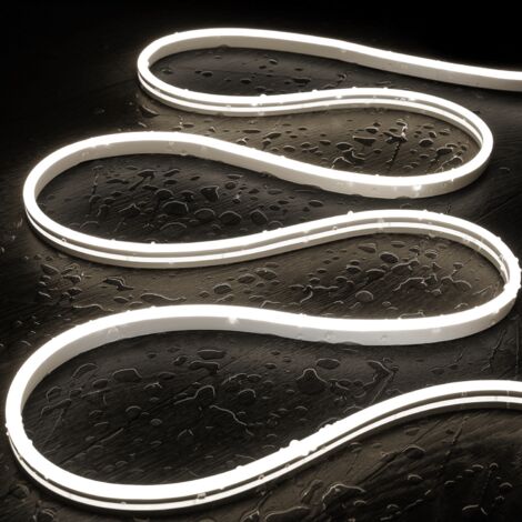 LED Streifen Neon 24V DC NFLEX6 IP65 FreeCut nach Maß 6000K Kaltweiß 3 m