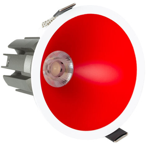 LED Downlight Einbaustrahler 9-12W Konisch Areni Schnitt Ø 100 mm 3500K Rot Warmweiß 9 W