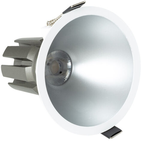 LED Downlight Einbaustrahler 9-12W Konisch Areni Schnitt Ø 100 mm 3500K Grau Warmweiß 12 W