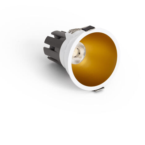 LED Downlight Einbaustrahler 5-7W Konisch Areni Schnitt Ø 75 mm 3500K Gold Warmweiß 5 W (1/5)