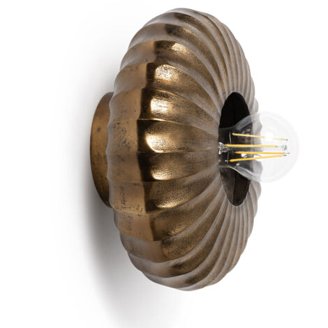 Wandleuchte aus Metall Ronith ILUZZIA Gold