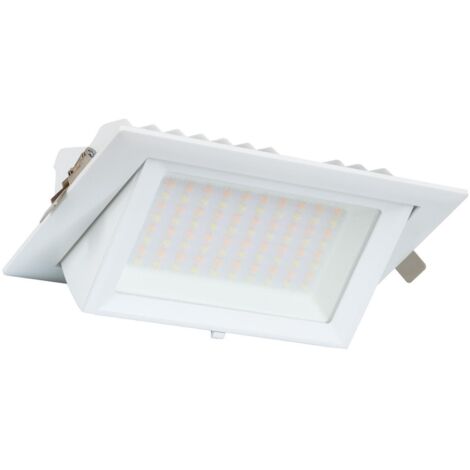 LED Downlight Einbaustrahler Schwenkbar Rechteckig 38W SAMSUNG 130lm/W LIFUD 4000K Neutralweiß