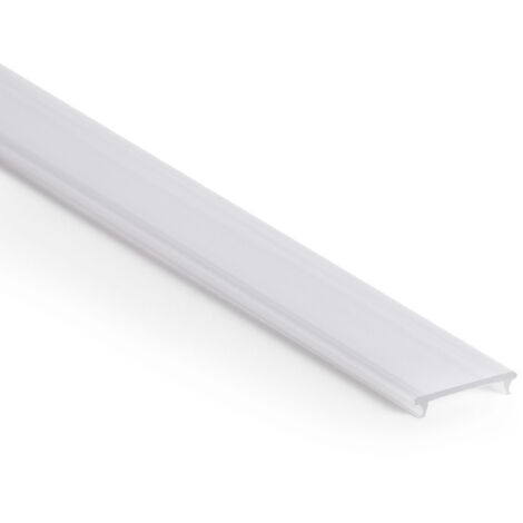 10 Meter Abdeckung für Aluminiumprofil kompatibel mit Ref. 129097 Halbtransparent