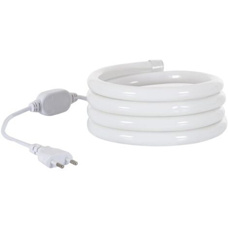 LED-Streifen Neon Dimmbar 220V Orange Rund 360 9W/m Schnitt 100cm IP67 nach Maß 2 m