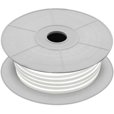 LED-Streifenrolle Neon 24V 50m 9.5W/m Schnitt 5cm IP65 NFLEX6 Warmweiß