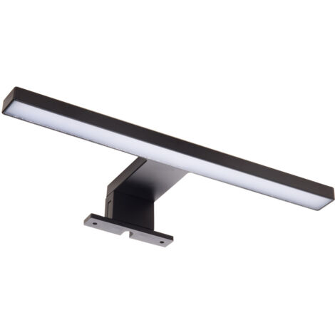 Wandleuchte Badezimmerspiegel Carl 5W Schwarz 6000K Kaltweiß