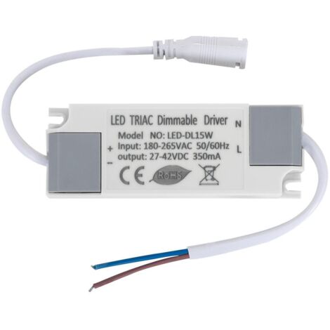 Treiber Dimmbar TRIAC 180-265V Anti Flicker Ausgang 27-42V 350mA 15W TRIAC