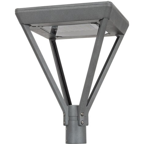 LED-Straßenleuchte 40W Aventino Square LUMILEDS PHILIPS Xitanium Programmierbar  2700K Symmetrisch 120ºx120º Warmweiß