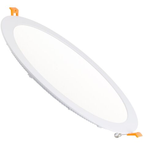 LED Einbaustrahler flach 24W Rund SuperSlim Ausschnitt Ø 280 mm LIFUD 3000K Warmweiß (1/5)
