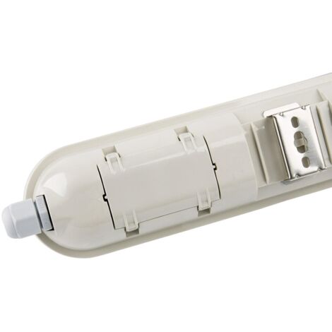 Produktbild von Modlicht LED Feuchtraumleuchte 120cm 36W - IP65, Verbindbar, Mit Stecker