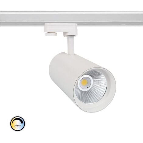ONSSI LED-Strahler 30W 3000lm – Für Einphasige Stromschiene, Neutralweiß 4000K, 360° Schwenkbar