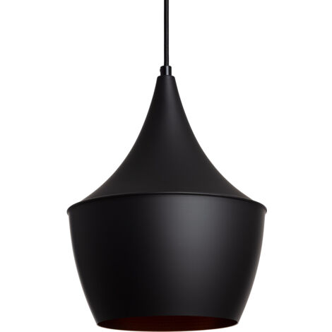 Pendelleuchte aus Metall Mercury Schwarz