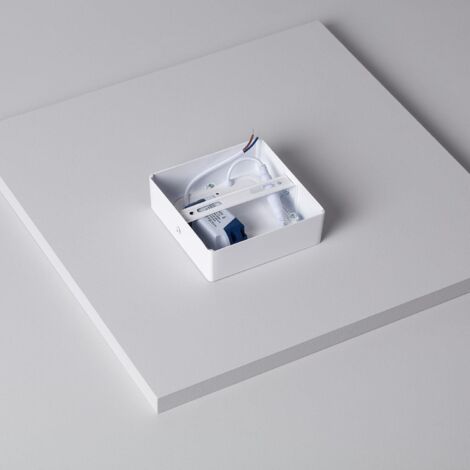 LED-Deckenleuchte 6W Eckig 120x120 mm 3000K Warmweiß