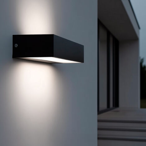 LED-Wandleuchte Aussen 9W Doppelseitige Beleuchtung Galeo 6000K Kaltweiß