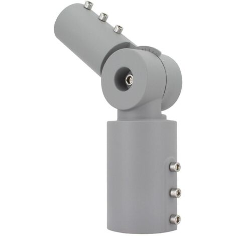 Mastarm für Strassenleuchten 90º Ø60 mm  Drehbar Grau Grau