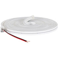 LED-Streifen Neon 24V 9.5W/m Schnitt 5cm IP65 NFLEX6 nach Maß Neutralweiß 3 m