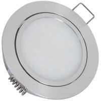 LED Downlight Einbaustrahler 3W 12V DC Möbel Ausschnitt Ø 67 mm Adressierbar 2700K Warmweiß
