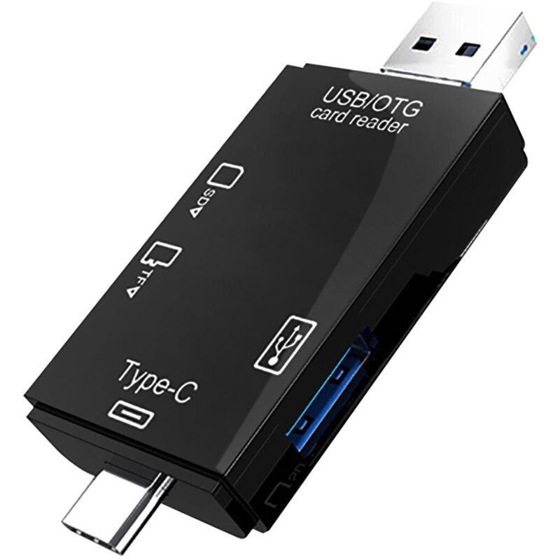 Trade Shop - Lettore Memory Card Schede Di Memoria Sd Micro Sd Interfaccia Tipo C Otg It-h468 - | Leroy Merlin - Foto 13
