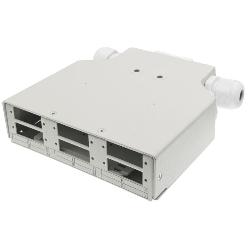 Scatola Di Giunzione Fibra Ottica Modulo FTTH Con 6 Adattatori SC Ceramici Om4