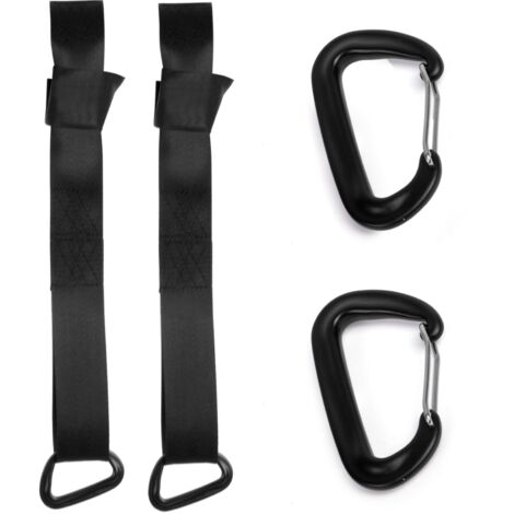 Cinghie Per Staffe Nere - 2 Pezzi, Resistenti E Comode Per Equitazione - Foto 3