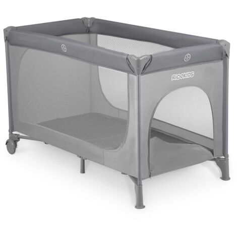 Lettino da viaggio 125 x 65 x 78 cm RK-240 grigio