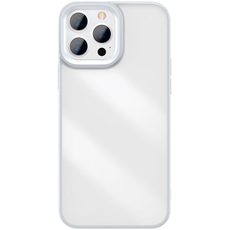 Custodia corazzata e resistente per iPhone 13 Pro con cornice in gel grigio (1/5)