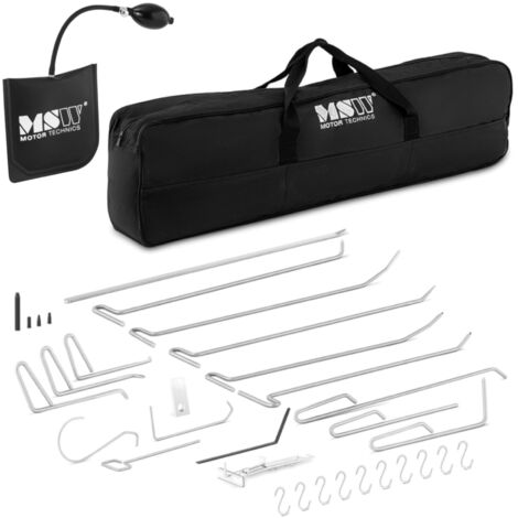 Kit di rimozione ammaccature carrozzeria PDR 15 ganci + accessori (1/5)