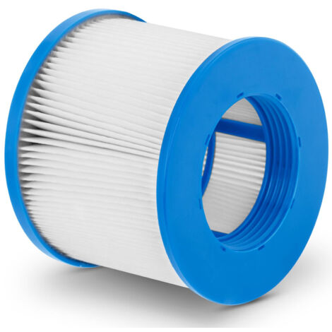Inserto filtro per pompa Jacuzzi, diametro 105 mm, altezza 87 mm - set da 6 (1/2)
