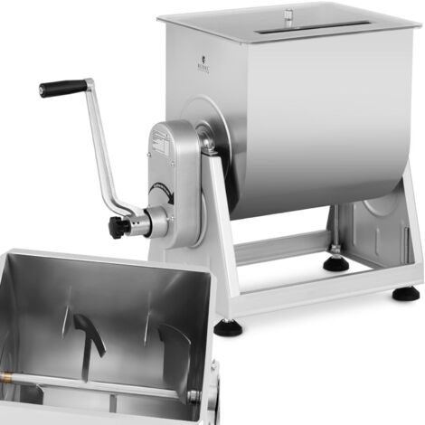 Impastatrice manuale per farcire salsicce, acciaio, 28 l (1/5)