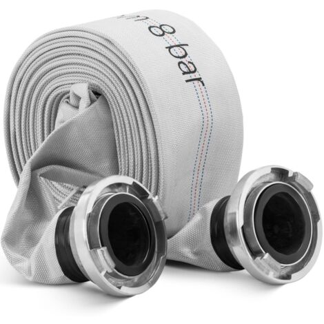 Tubo Piatto Antincendio BSD 30m – Diametro 2″ – Pressione 8 Bar – Con Innesti C-Storz
