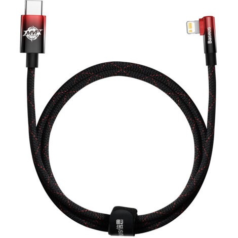 Cavo superiore per iPhone USB - Lightning 2.4A 1m Rosso