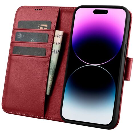 ICatchy Custodia A Portafoglio In Pelle Per IPhone 11 Pro Max – Con Supporto E Porta Carte