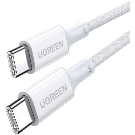 TECHGEAR Cavo USB-C Intrecciato In Nylon 1m Per Amazon Fire HD 10 (2019) E Dispositivi USB-C, Ricarica Veloce 3A, Nero - 3