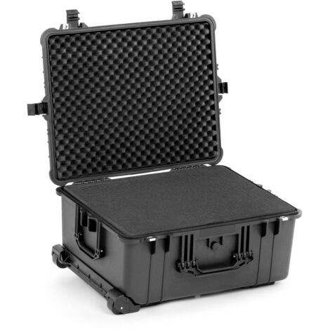 Custodia Rigida PC Valigia 67 Cm – Blu Oceano Con Serratura A Cerniera, 8 Ruote