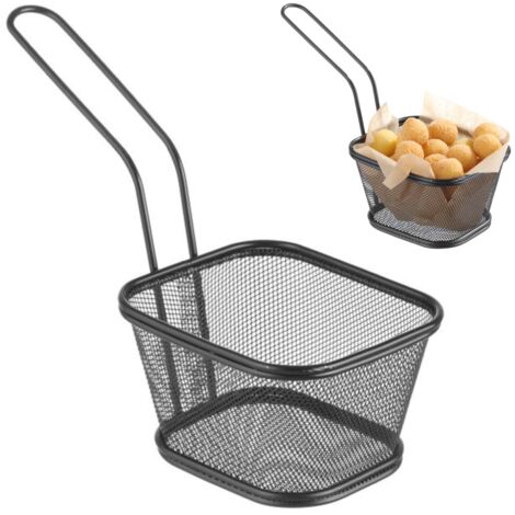 Cestino ovale per il pane Hendi in polyrattan nero