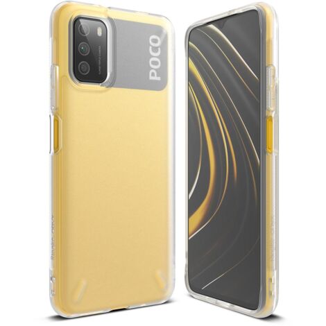 Custodia resistente e rinforzata per il telefono XIAOMI POCO M3 ONYX, trasparente (1/5)
