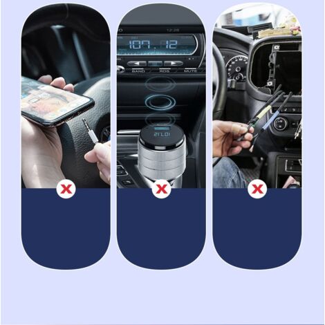 Adattatore Bluetooth 5.3 USB Per Auto E PC - Con AUX 3.5mm, Display LED | Trasmissione Fino A 15m - Foto 5