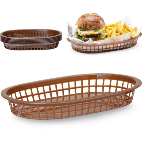 Cestino Per Pane In Metallo Con Coperchio In Acrilico E Base In Bambù, 39x28,5x18 Cm