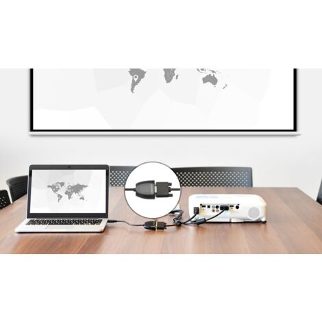 Connectique Audio / Vidéo Nedis câble vga vga mâle 2x vga femelle 0.2 m