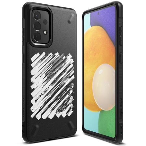 Custodia resistente e rinforzata per GALAXY A72 4G ONYX Vernice nera (1/5)