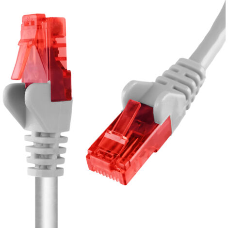 Cavo RJ45 CAT 6 U/UTP AWG24, bianco, 2 m