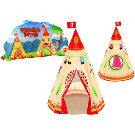 Tenda teepee per bambini Etno, tenda da gioco per la cameretta dei