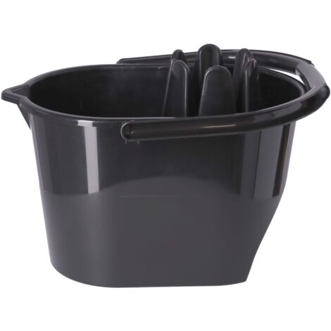 Secchio Per Pittura Da 8,5 Litri - Nero, In Plastica Resistente, Per Vernici E Lavori Fai Da Te - Foto 12