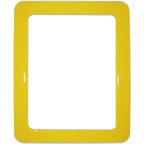 12 Cornici Magnetiche Autoadesive A4 (32,5x24 Cm) - Nero, Per Poster, Documenti, Finestre, Impermeabili
