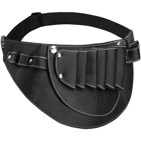 Fondina da cintura per forbici da parrucchiere T10, nera (1/2)