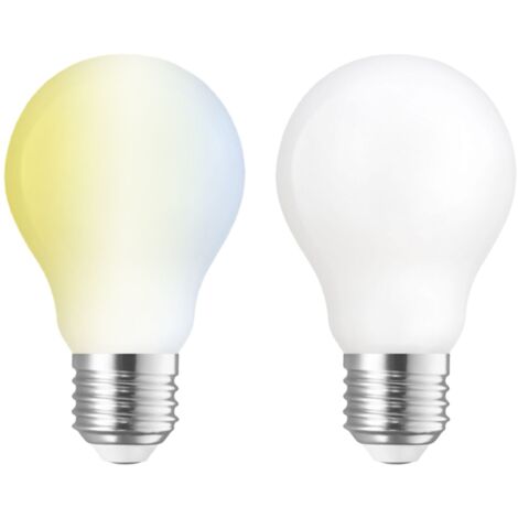 Lampadina LED GLS 5W 2700K-6500K COG 230V CCT+dimm lattiginosa Wi-Fi SpectrumSMART WOJ+14419 (1/4)