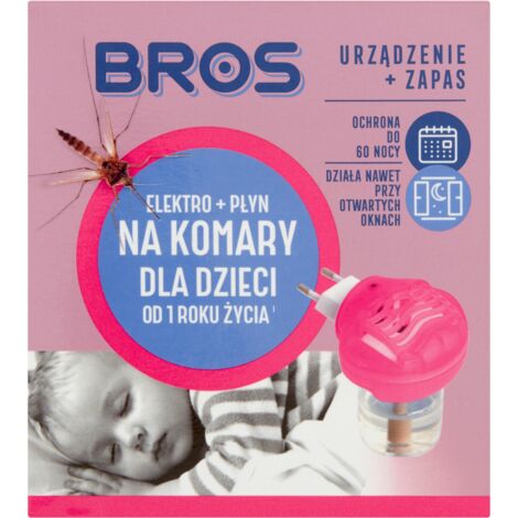 Electro + repellente per zanzare per bambini da 1 anno di età, 60 notti 1594453 (1/2)