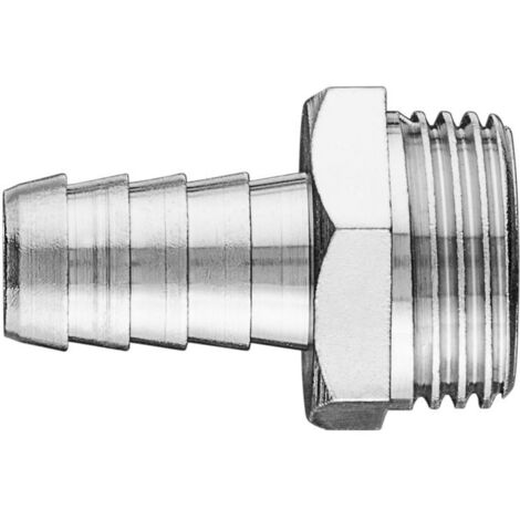 Connettore per tubo flessibile da 12 mm con filettatura maschio da 1/2". (1/5)