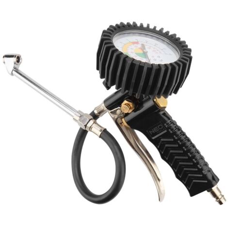 Pistola di gonfiaggio con manometro da 63 mm e ugello lungo. (1/5)